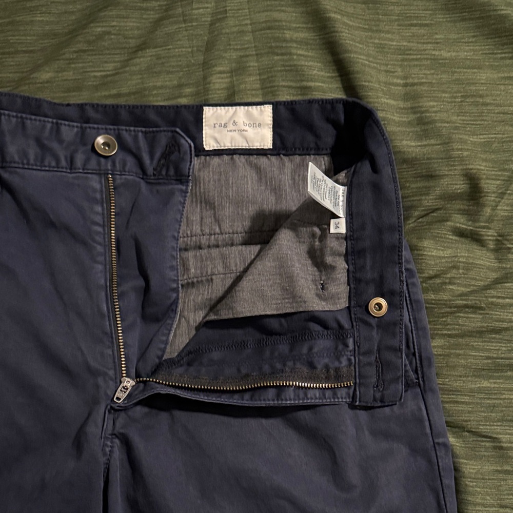 Rag & Bone Dark Blue Trousers